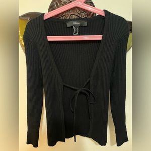 Forever 21 Crop Cardigan stretch